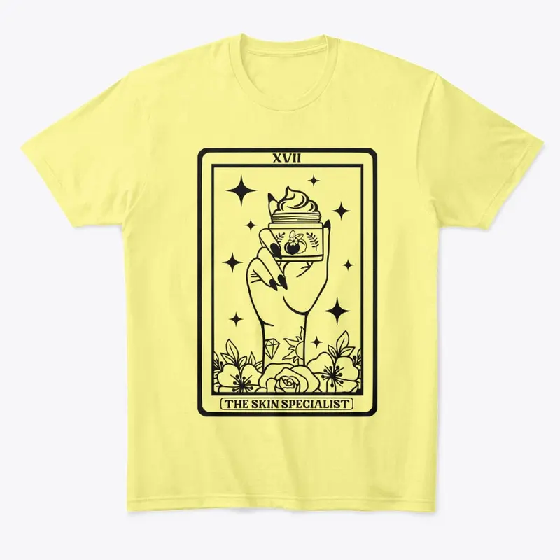 esthetician tarot card shirt